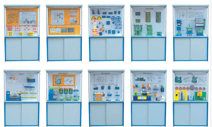 HY-JS10型金屬工藝學(xué)CD解說示教陳列柜